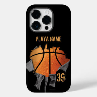 Funda Para iPhone 14 Pro De Case-Mate Baloncesto desgarrado
