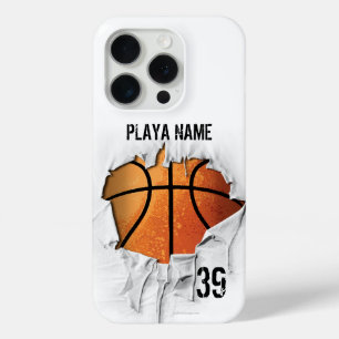 Funda Para iPhone 15 Pro Baloncesto desgarrado