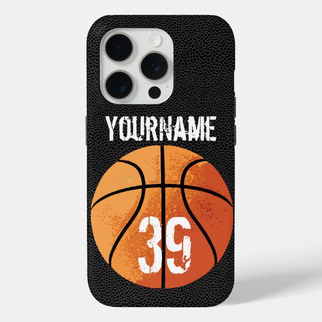 Funda De Case-Mate Para iPhone Baloncesto (personalizable) (Reverso )