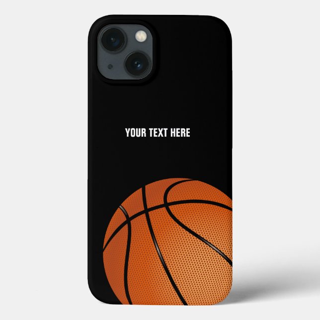 Funda De Case-Mate Para iPhone Baloncesto personalizado (Reverso)