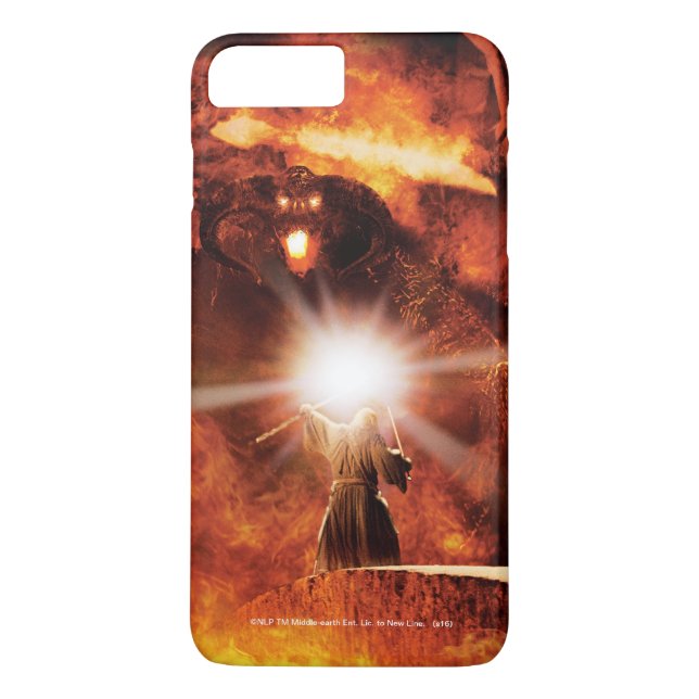 Funda De Case-Mate Para iPhone Balrog contra GANDALF™ (Reverso)