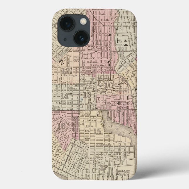 Funda De Case-Mate Para iPhone Baltimore 4 (Reverso)