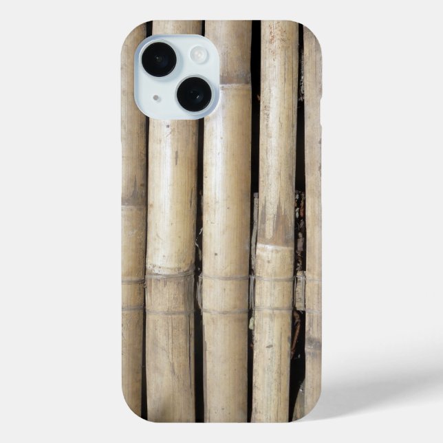 Funda De Case-Mate Para iPhone bambú (Reverso )