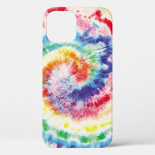 Funda Para iPhone 12 Bañada de centeno de tie. Patrón Tiedye sin inconv