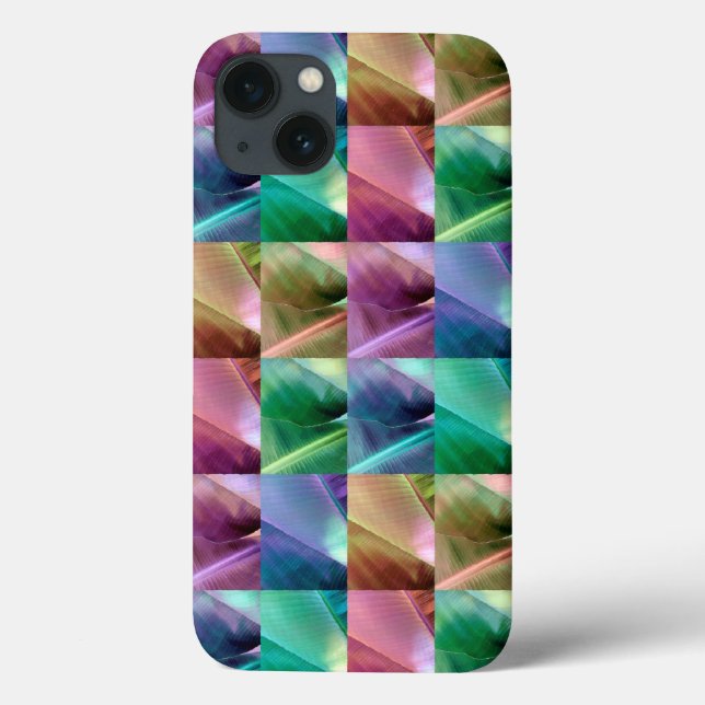 Funda De Case-Mate Para iPhone Banana Leaf Quilt (Reverso)