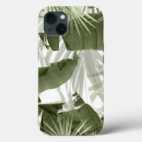 Banana verde de palma deja colisiones 1 #art #natu