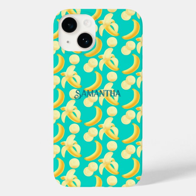 Funda De Case-Mate Para iPhone Bananas (Reverso )