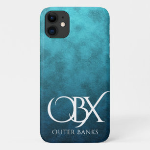 Funda Para iPhone 11 Banco exterior del OBX NC en playa de fondo de agu