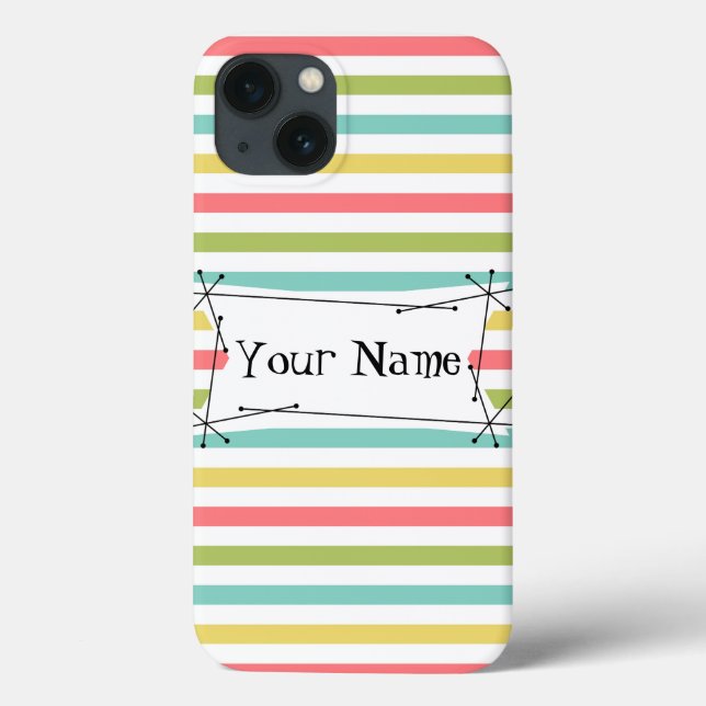 Funda De Case-Mate Para iPhone Banda de deslumbramiento nombre clásico iPad mini  (Reverso)