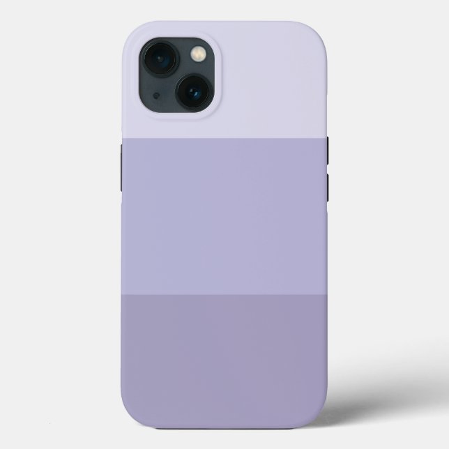 Funda De Case-Mate Para iPhone Banda de Ombre Azul (Reverso )
