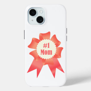 Funda Para iPhone 15 Banda ganadora del premio Gratitude Número Uno Mom