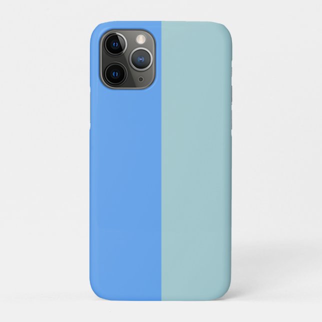 Funda De Case-Mate Para iPhone Bandas azules (Reverso)