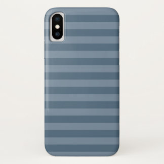 Funda Para iPhone X Bandas azules