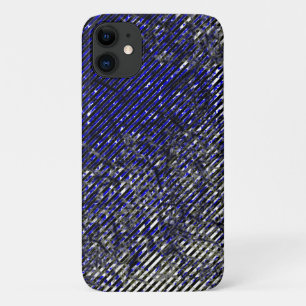 Funda Para iPhone 11 Bandas azules despegando tus colores