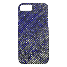 Funda Para iPhone 8/7 Bandas azules despegando tus colores
