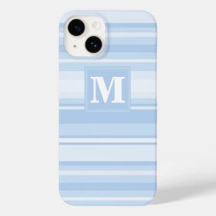 Funda Para iPhone 14 De Case-Mate Bandas azules monográficas