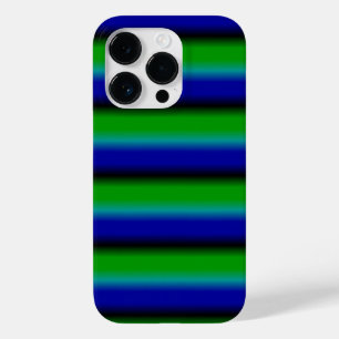 Funda Para iPhone 14 Pro De Case-Mate Bandas de arco iris verde azul