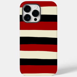Funda Para iPhone 14 Pro Max De Case-Mate Bandas desiguales - Rojo y Crema