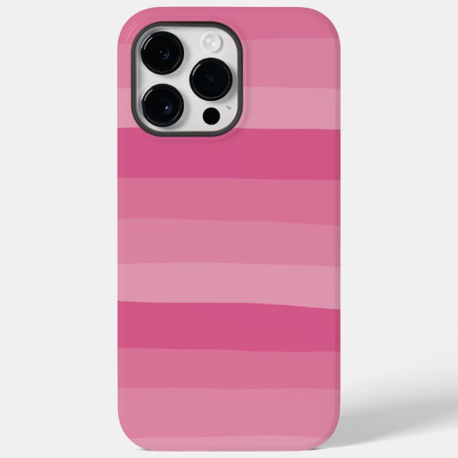 Funda De Case-Mate Para iPhone Bandas desiguales - Rosa (Reverso )