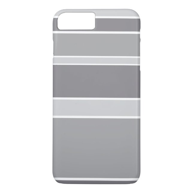 Funda De Case-Mate Para iPhone Bandas grises (Reverso)