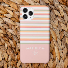Funda Para iPhone 15 Bandas luminosas modernas
