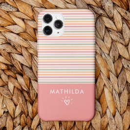 Funda Para iPhone 15 Bandas luminosas modernas