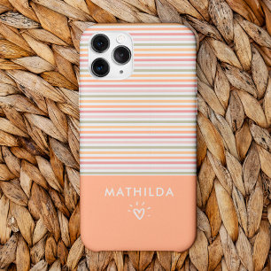 Funda Para iPhone 15 Bandas luminosas modernas