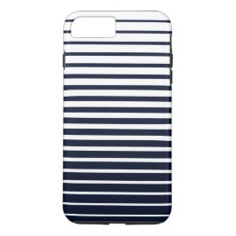 Funda Para iPhone 8 Plus/7 Plus Bandas monográficas elegantes en blanco y negro