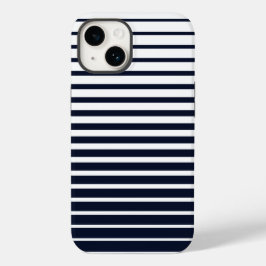 Funda Para iPhone 14 De Case-Mate Bandas monográficas elegantes en blanco y negro