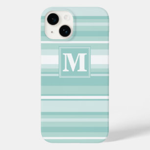 Funda Para iPhone 14 De Case-Mate Bandas verdes monográficas