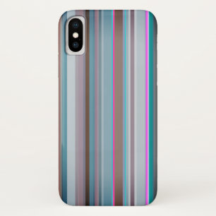 Funda Para iPhone X Bandas verticales clásicas