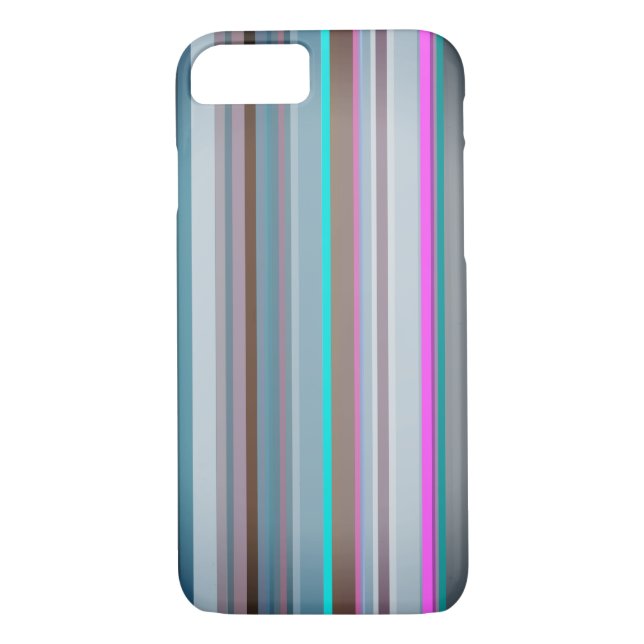 Funda De Case-Mate Para iPhone Bandas verticales clásicas (Reverso)