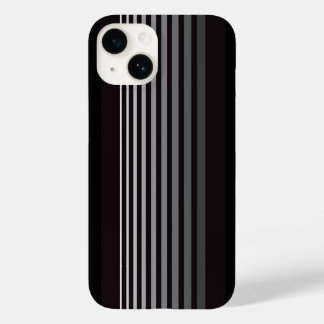 Funda Para iPhone 14 De Case-Mate Bandas verticales de degradado monocromo moderno
