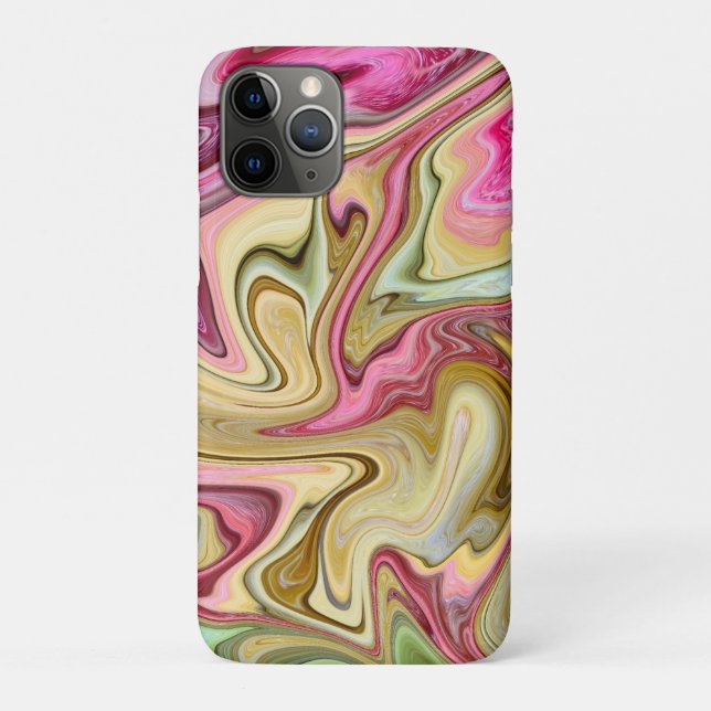 Funda De Case-Mate Para iPhone Bandeja abstracta de dulces (Reverso)
