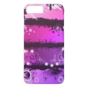 Funda Para iPhone 8 Plus/7 Plus Bandera 3 de la música del estilo del Grunge