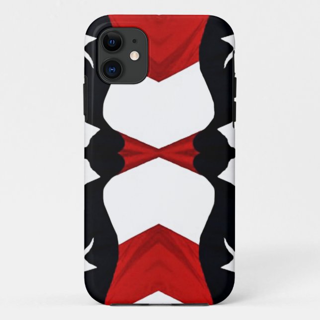 Funda De Case-Mate Para iPhone Bandera Abstracta (Reverso)