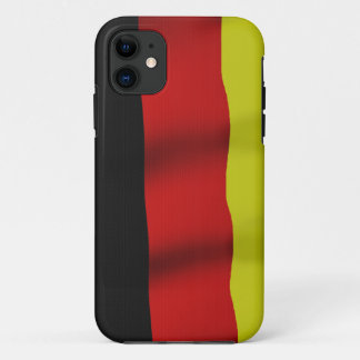Funda Para iPhone 11 Bandera alemana caso de teléfono patriótico alemán