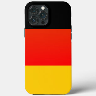 Funda Para iPhone 13 Pro Max Bandera alemana totalmente 