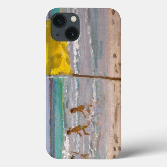 Funda De Case-Mate Para iPhone Bandera amarilla Barbados 2010 (Reverso)