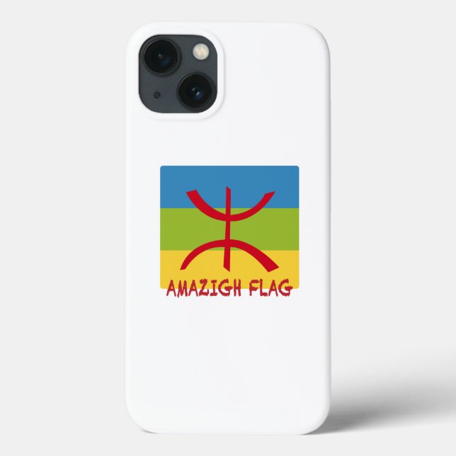 Funda De Case-Mate Para iPhone Bandera amazigh - bandera bereber-Drapeau Amazigh (Reverso)