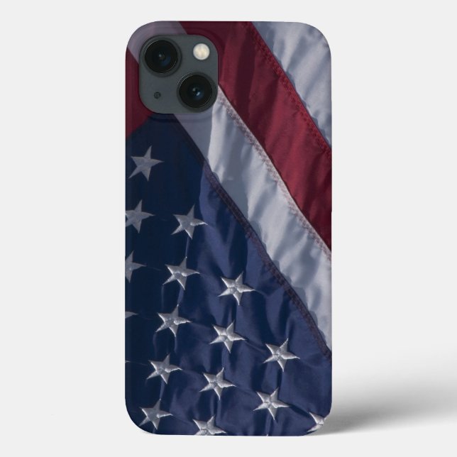 Funda De Case-Mate Para iPhone Bandera americana (Reverso)