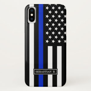 title_seo2 Bandera americana fina de Blue Line