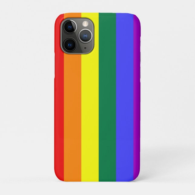 Funda De Case-Mate Para iPhone bandera arco iris iPhone / estuche iPad (Reverso)