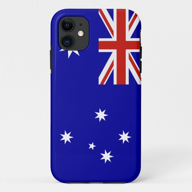 Funda De Case-Mate Para iPhone Bandera australiana (Reverso)