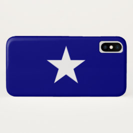 Funda Para iPhone X Bandera azul Bonnie