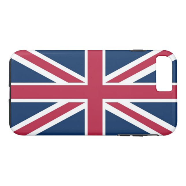 Funda De Case-Mate Para iPhone Bandera británica (Reverso (horizontal))
