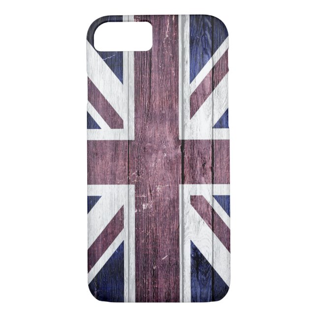 Funda De Case-Mate Para iPhone Bandera británica (Reverso)