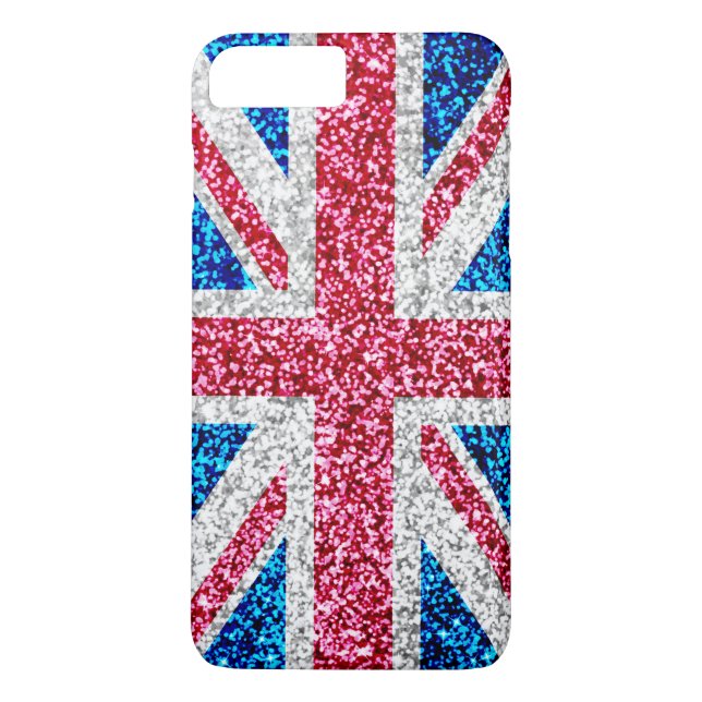 Funda De Case-Mate Para iPhone Bandera británica BRITÁNICA de Union Jack del (Reverso)