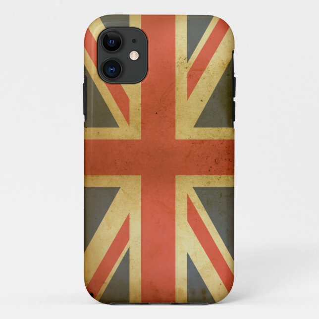 Funda De Case-Mate Para iPhone Bandera británica iPhone 5 Barely There™ (Reverso)