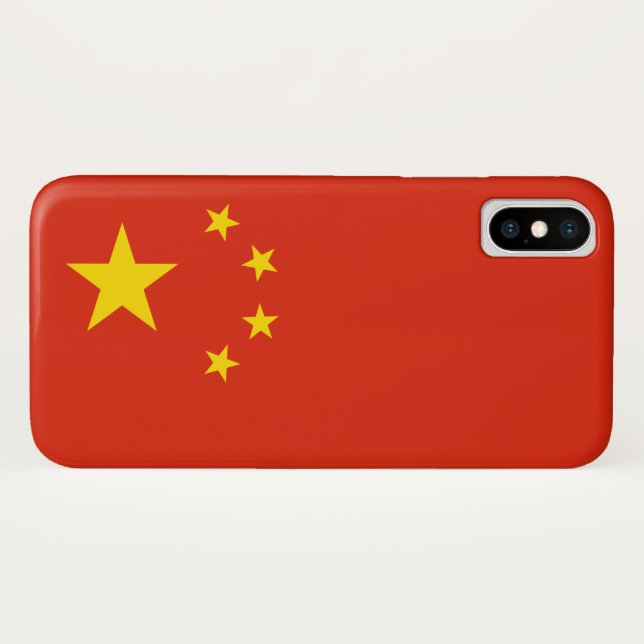 Funda De Case-Mate Para iPhone Bandera china (China) (Reverso (horizontal))